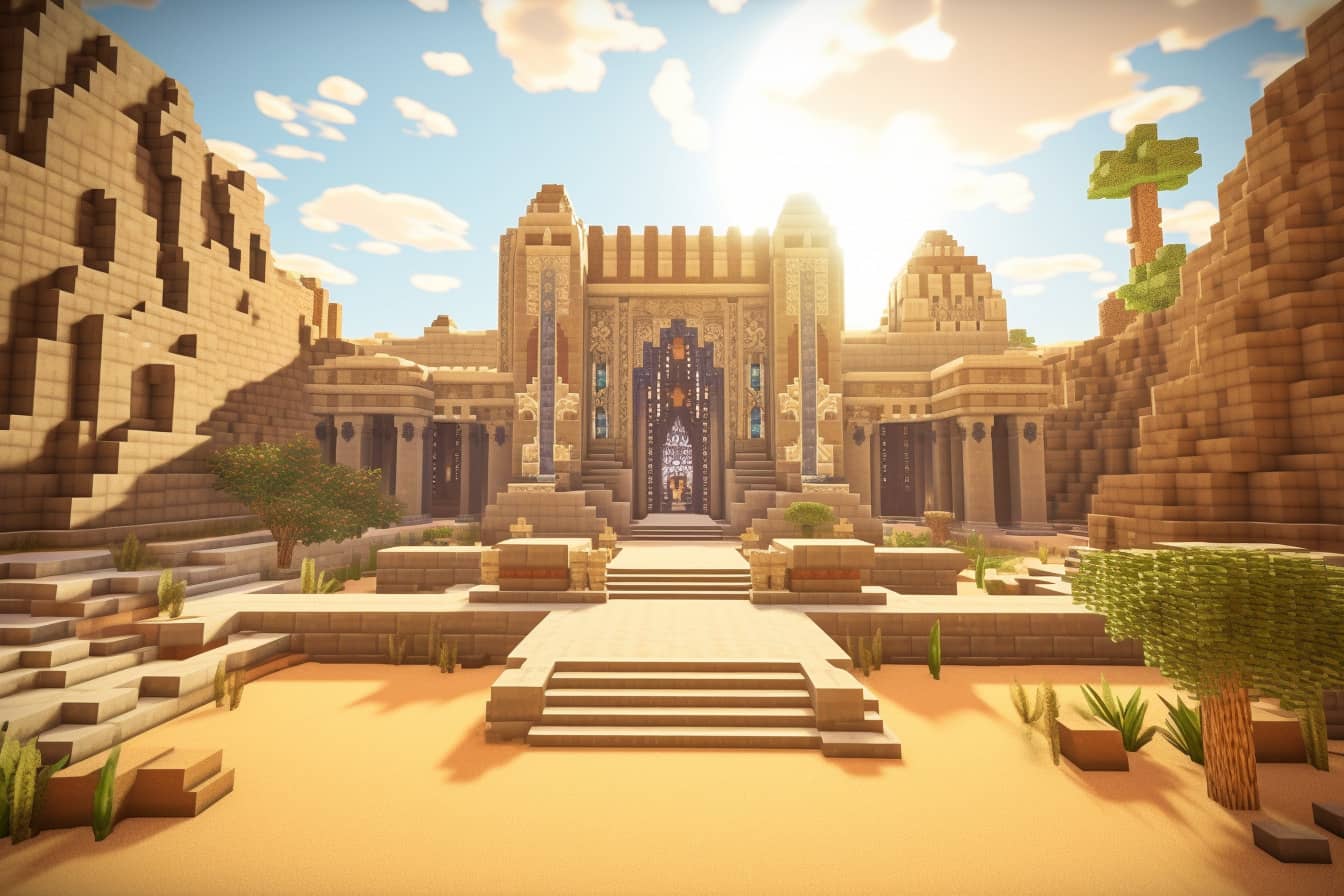Find Hidden Treasures in the Desert in Minecraft
