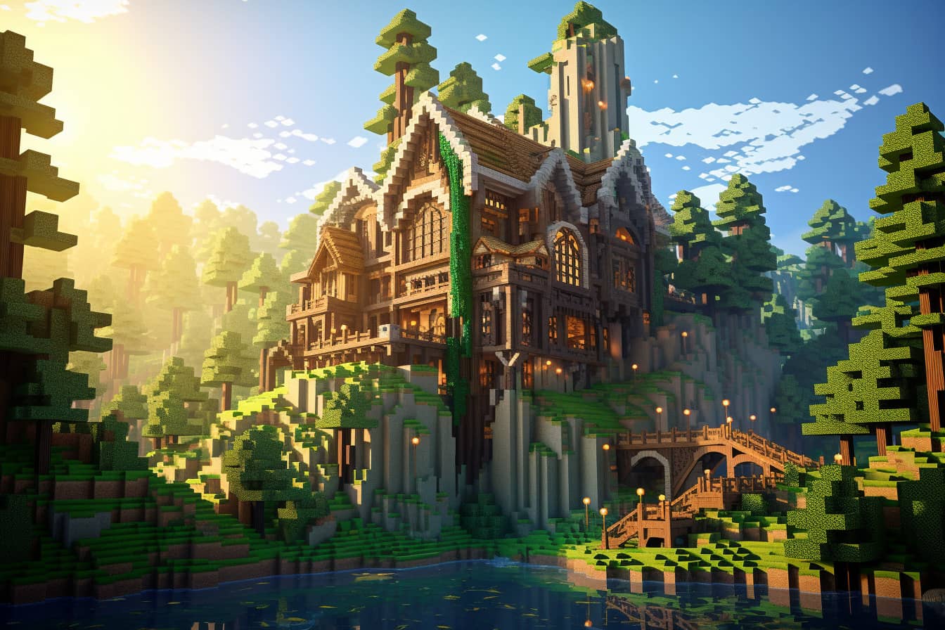 Find Minecraft Woodland Mansion