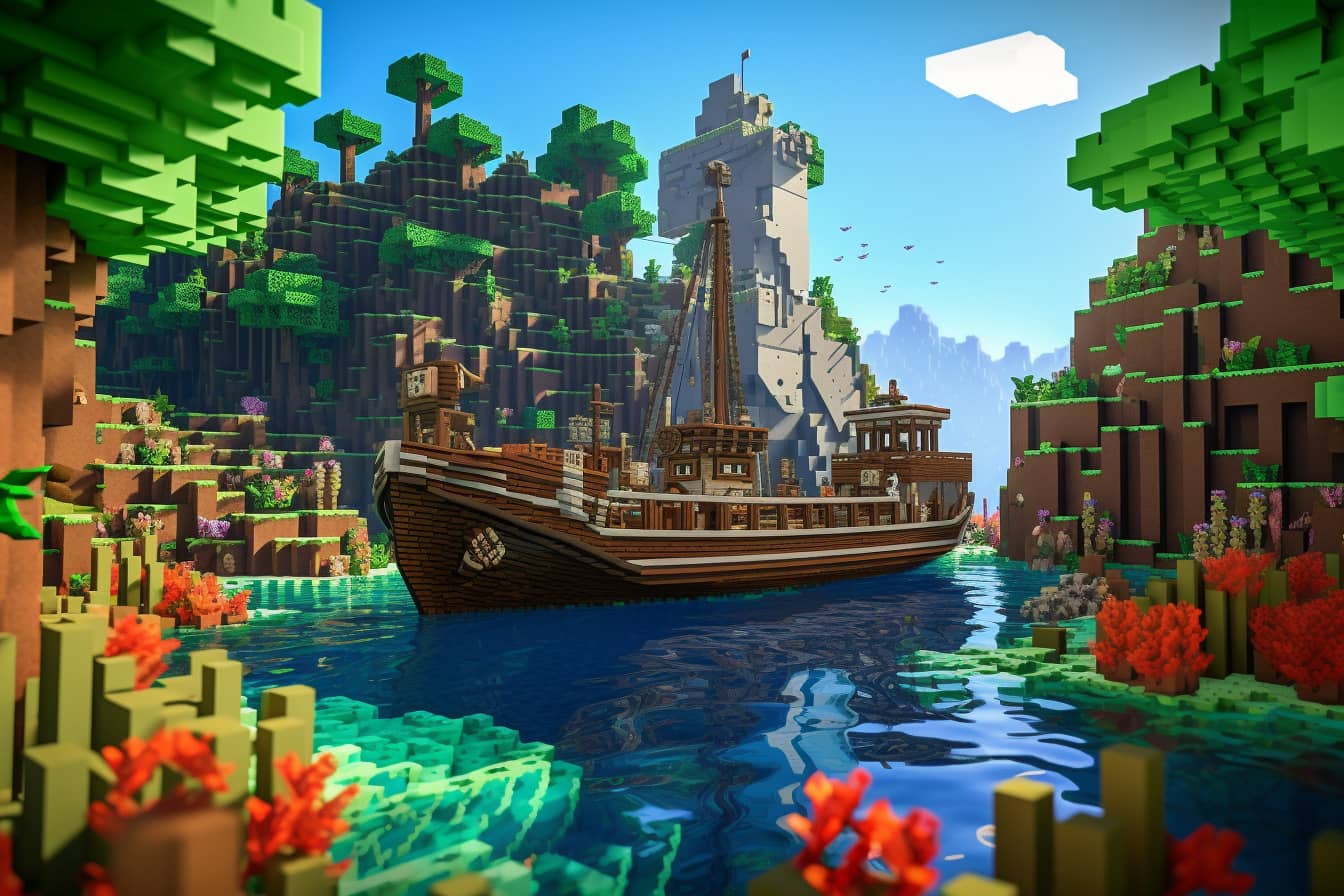 Find Shipwreck in Minecraft