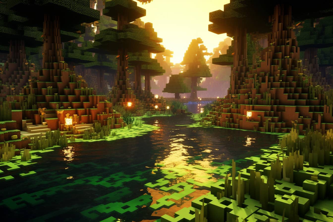 Find Swamp Biome in Minecraft