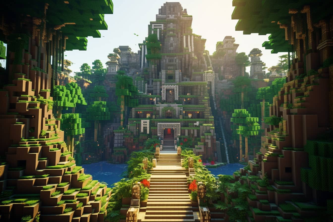 Finding Jungle Temples in Minecraft