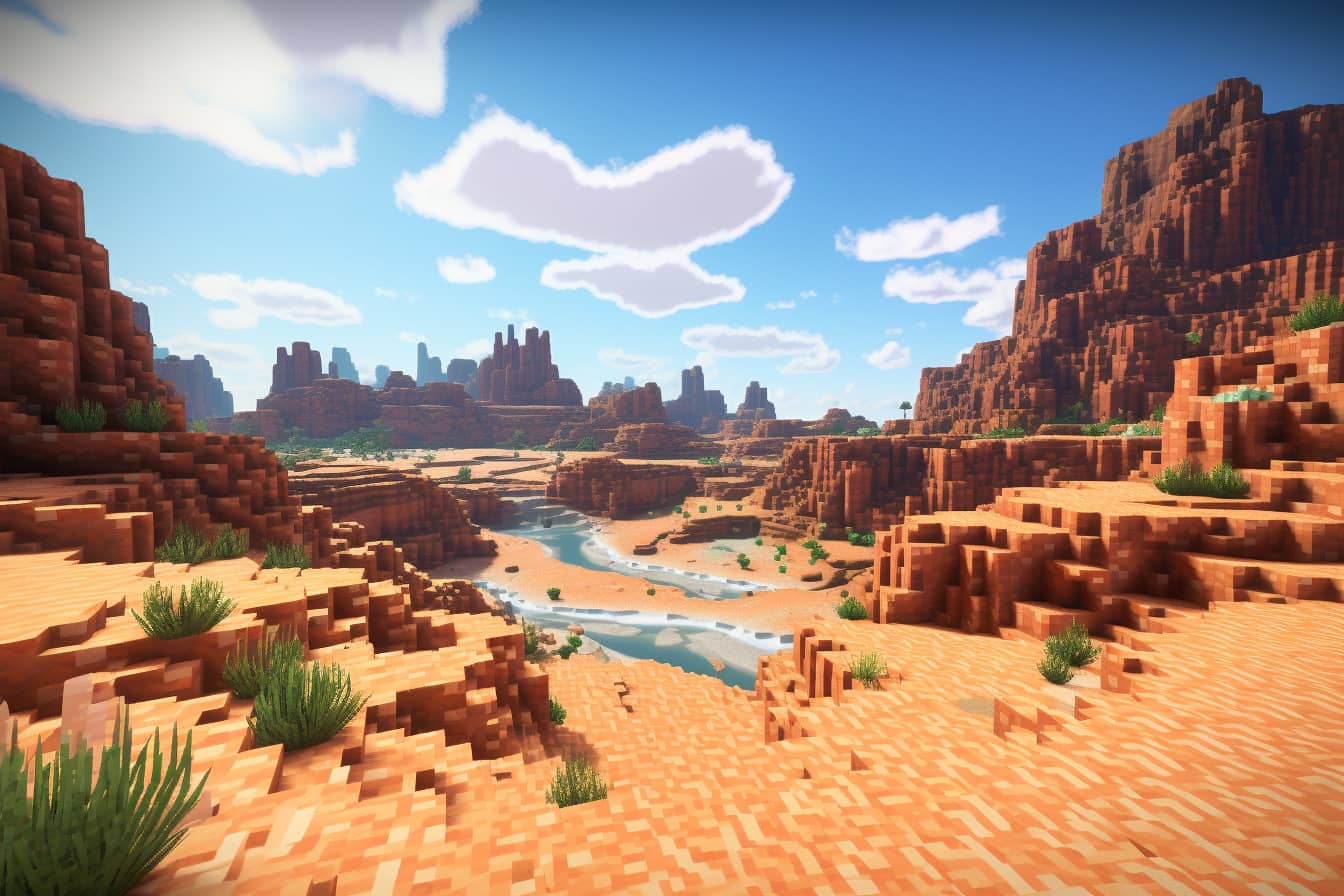 Finding Mesa Biome in Minecraft