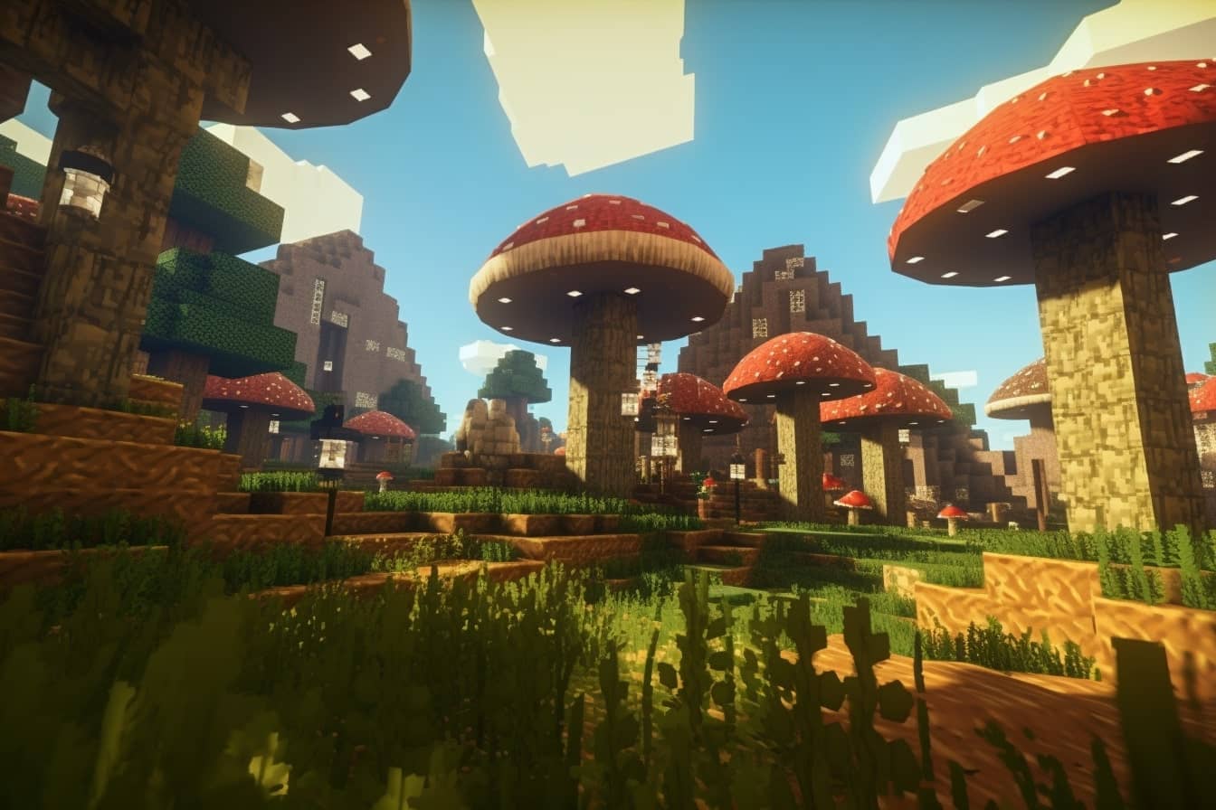 Grow Giant Mushrooms In Minecraft