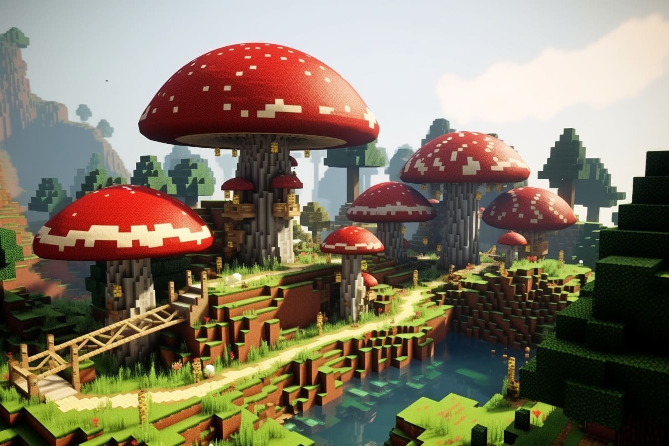 How to Build a Mushroom Farm in Minecraft