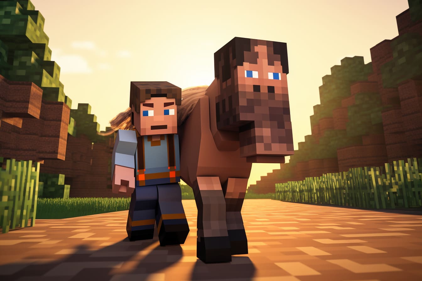 How to Tame a Mule in Minecraft