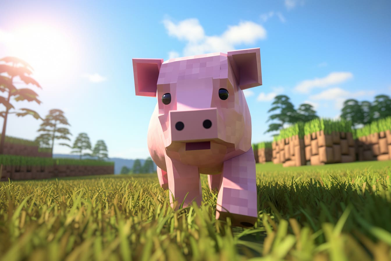 How to Tame a Pig in Minecraft