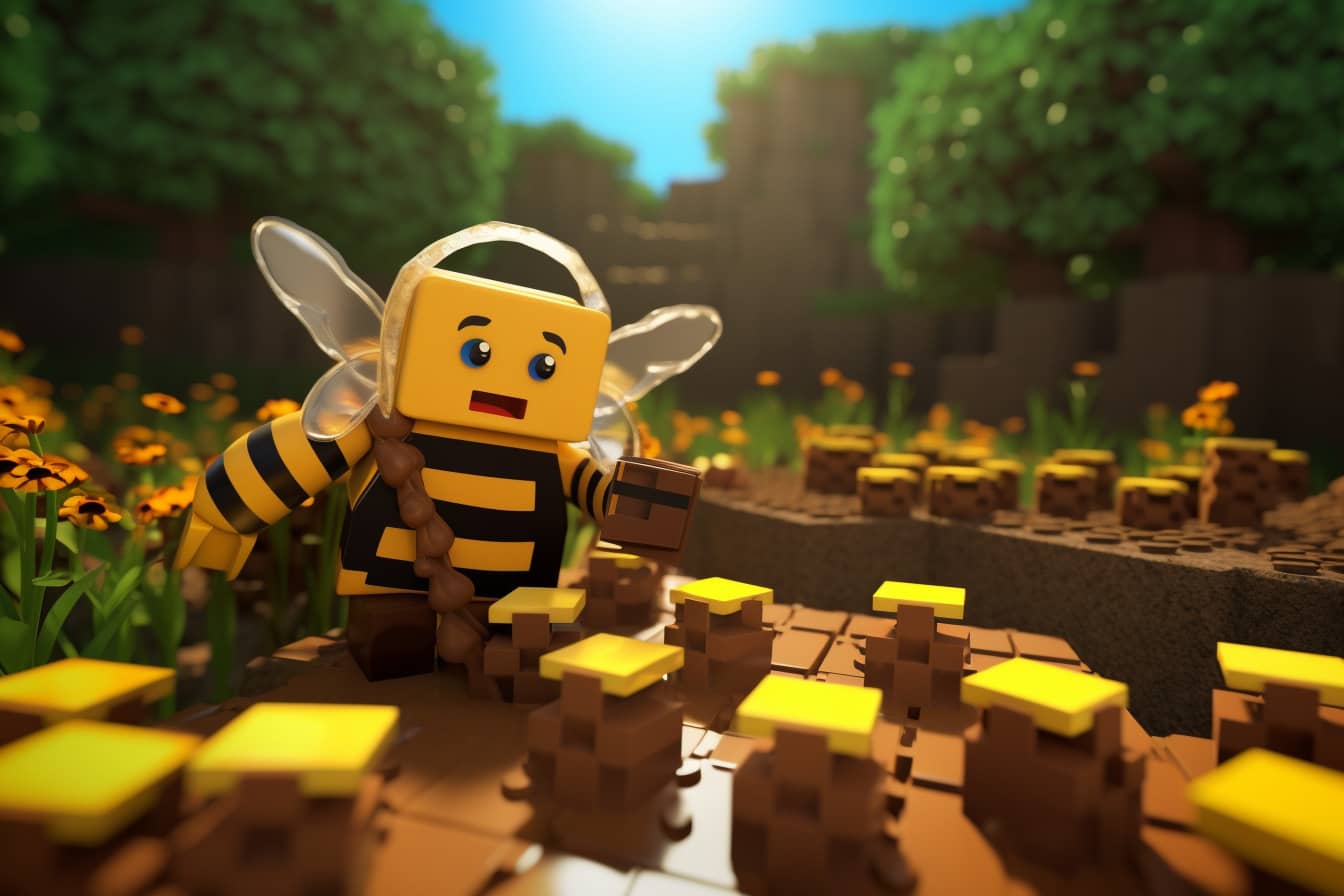 What Do Bees Eat in Minecraft