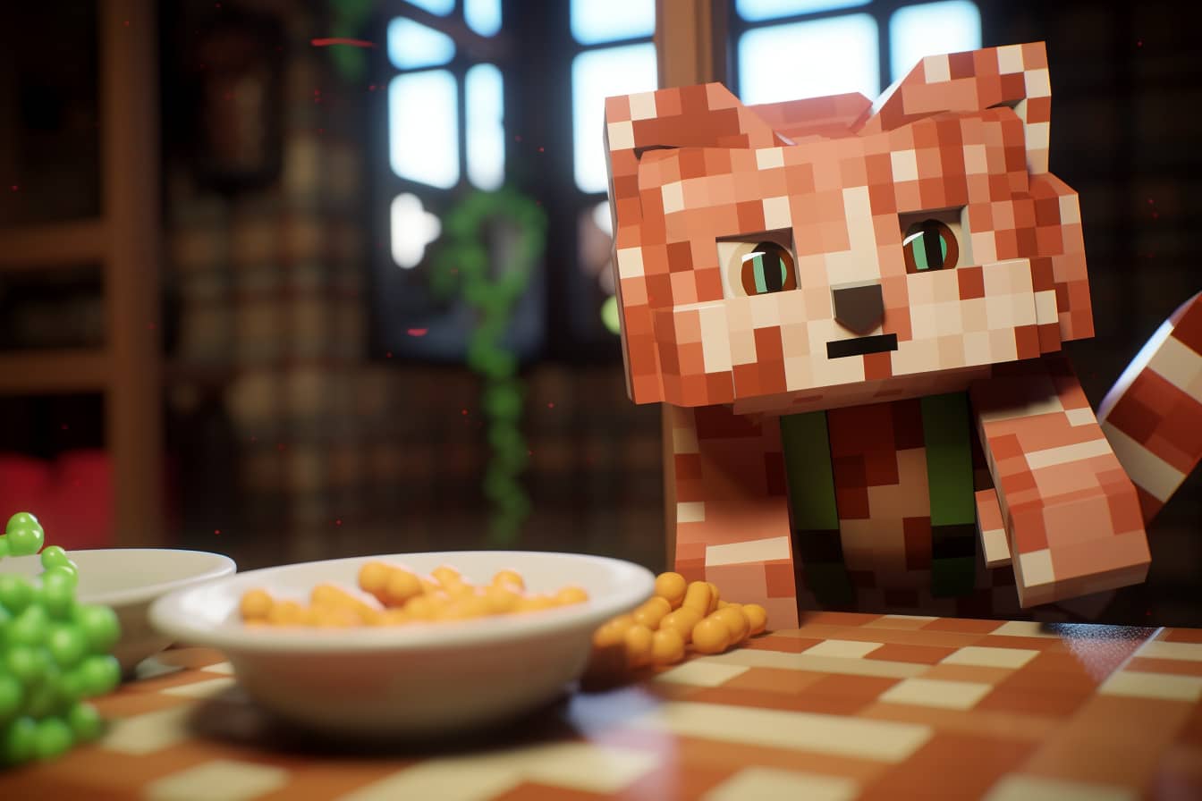 What Do Cats Eat in Minecraft