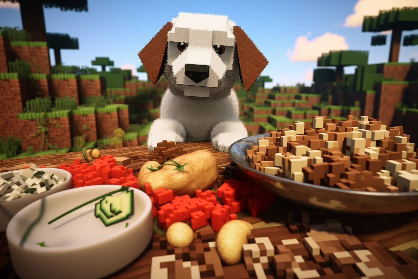 What Do Dogs Eat in Minecraft