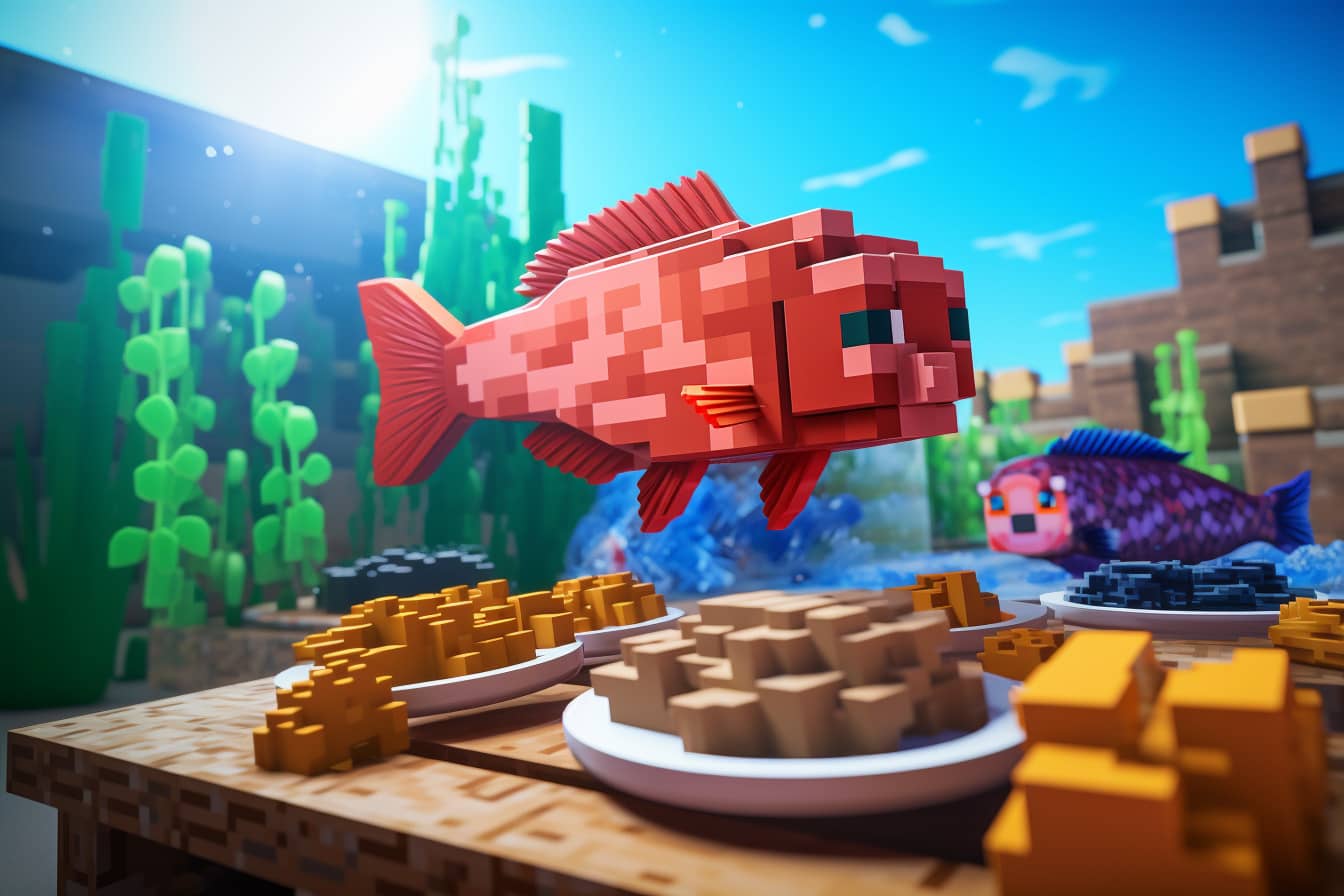 What Do Fish Eat in Minecraft