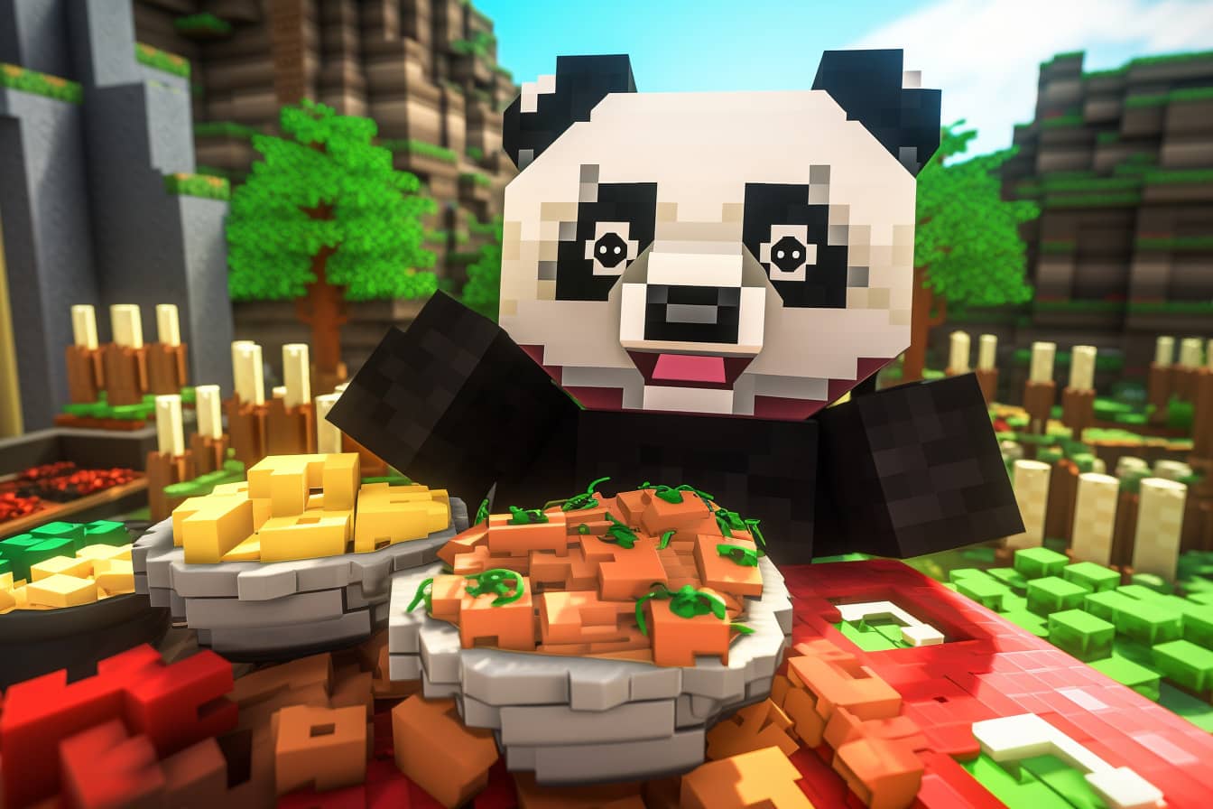 What Do Pandas Eat in Minecraft