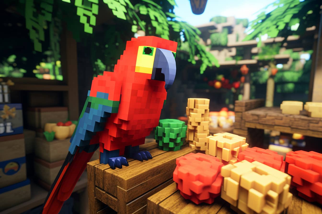 What Do Parrots Eat in Minecraft