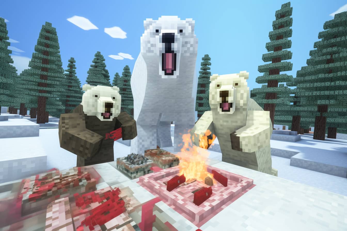 What Do Polar Bears Eat in Minecraft
