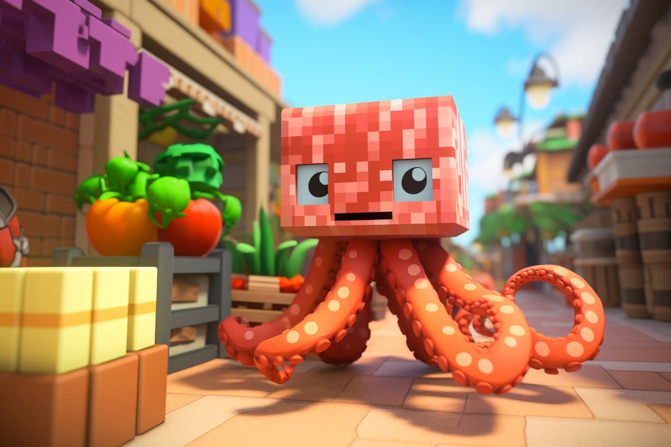 What Do Squids Eat in Minecraft