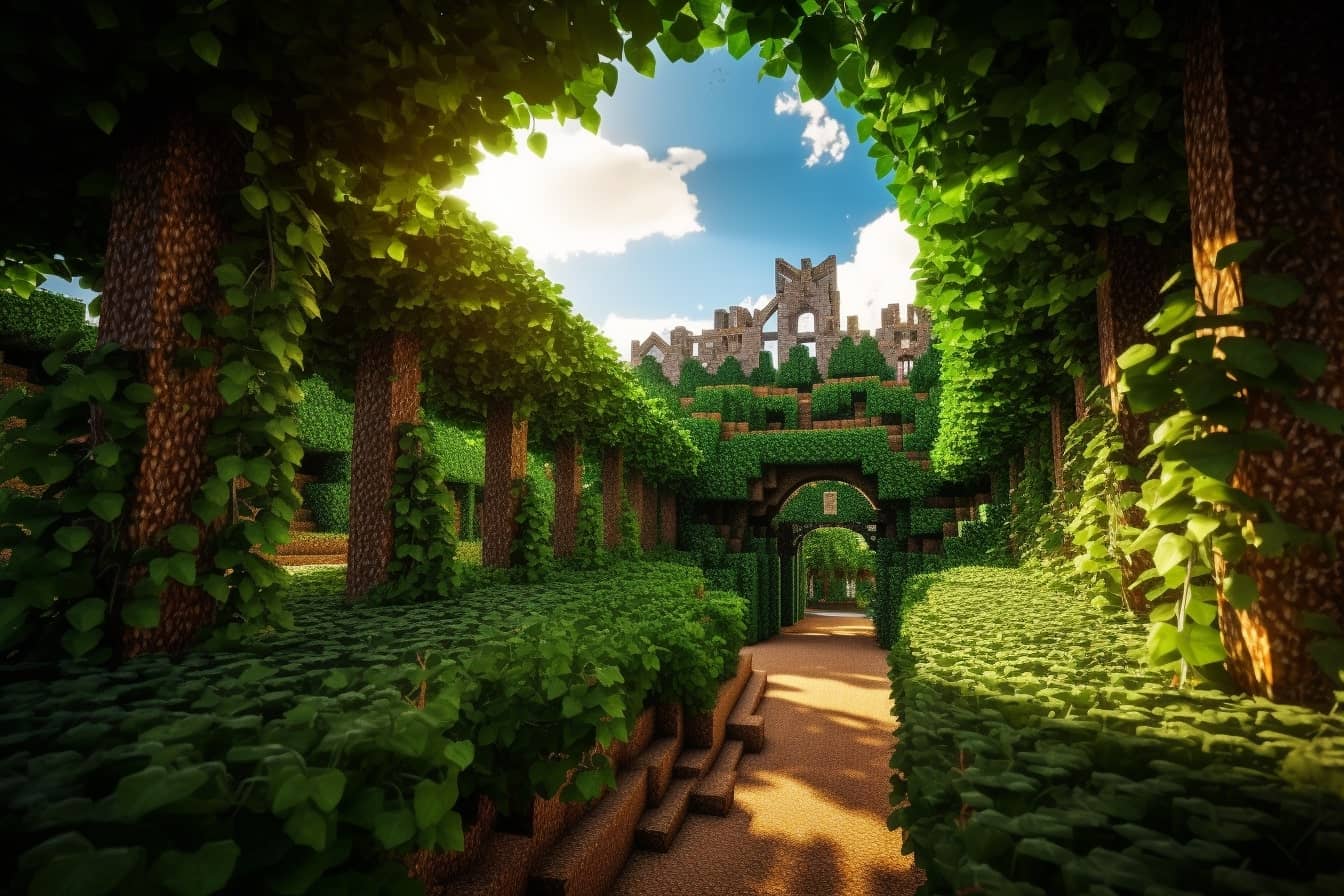 Grow Vines in Minecraft