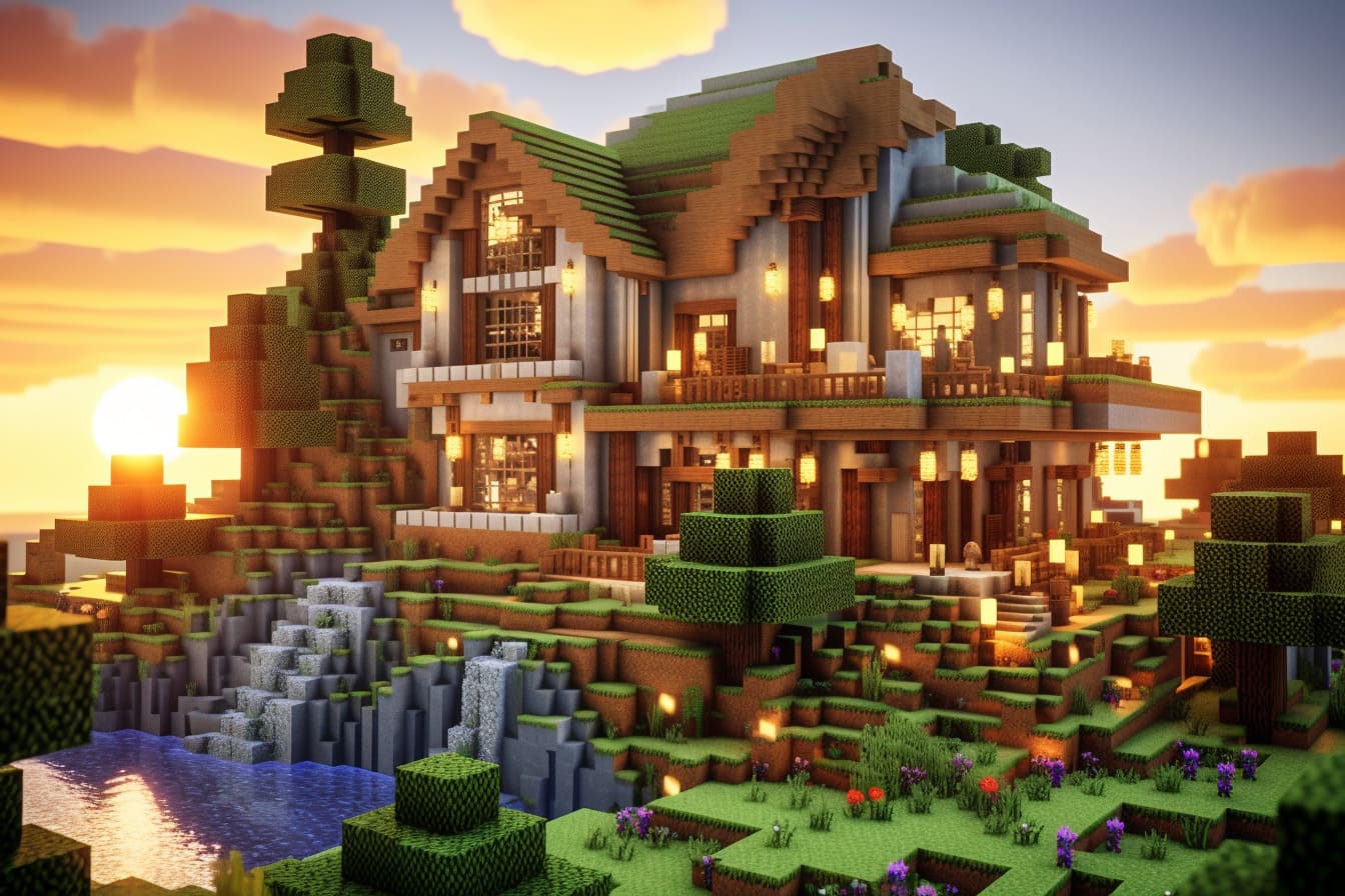 Minecraft Building Houses