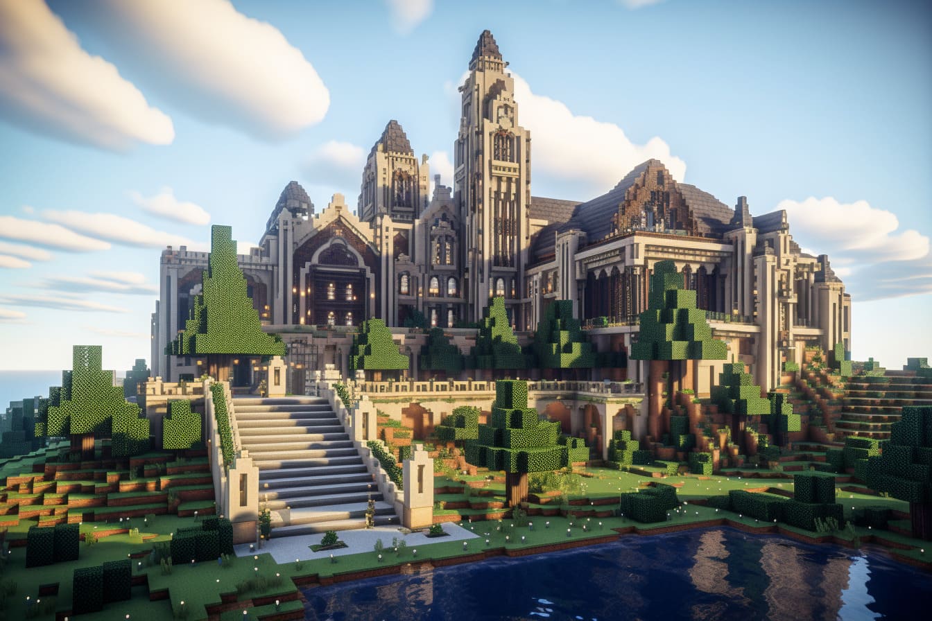 Minecraft Building Mansions
