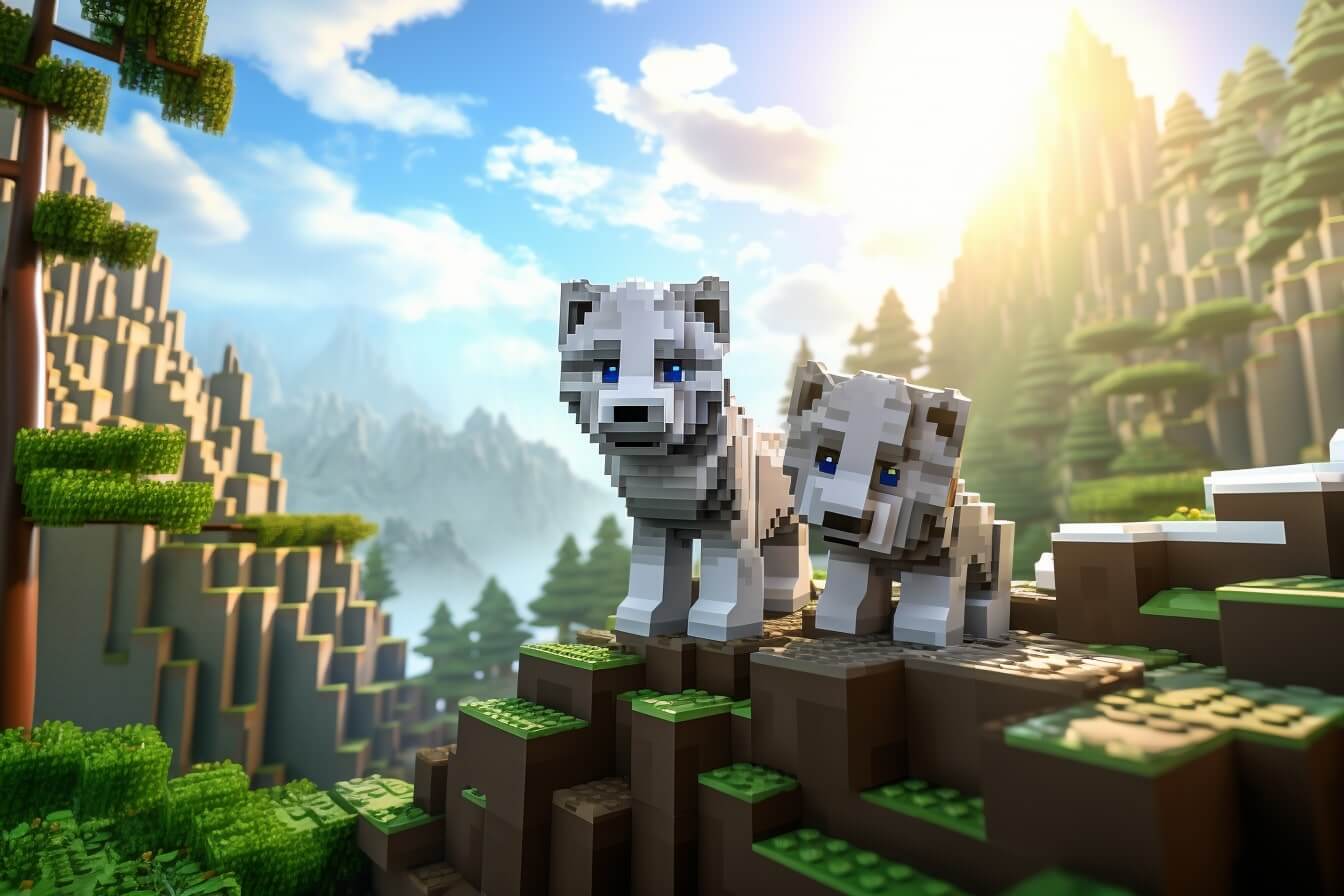Minecraft Wolf Breeding